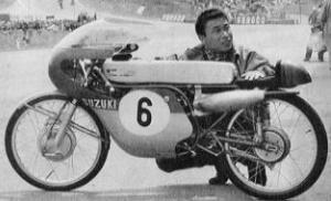 The Suzuki RM64 ready for the GP in Belgium 